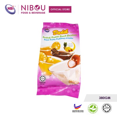 Nibou (NBI) DADIH Soya Fruits Mix Fruit Pudding Powder (380gm X 24)