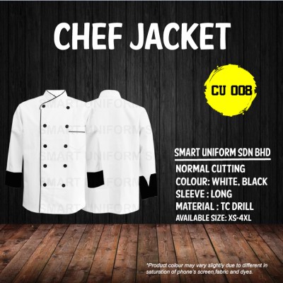 Chef Jacket CU 008 (SIZE : XS - 2XL)