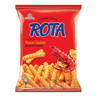 ORIENTAL ROTA Prawn Crackers 60g [KLANG VALLEY ONLY]