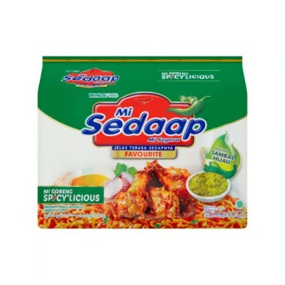 Mi Sedaap (Mi Goreng Spicylicious) 86G x 5's