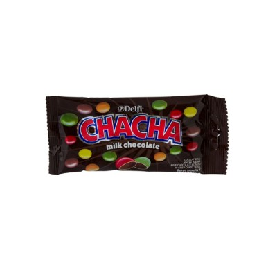Delfi Cha Cha Milk Chocolate 60g  (120 Units Per Carton)