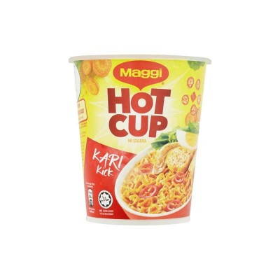 MAGGI HOT CUP CURRY - 9 (6 x 58g)