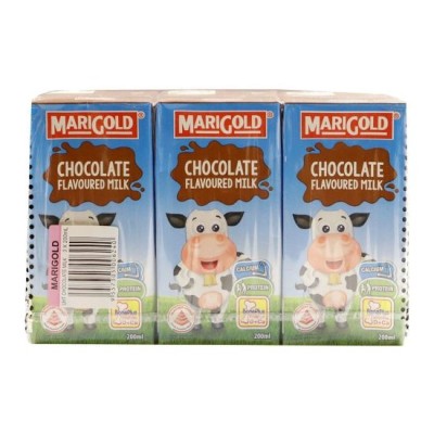 Marigold UHT MILK CHOCOLATE 3 x 200ml*