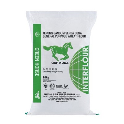 GREEN HORSE Wheat Flour 25kg [KLANG VALLEY ONLY]