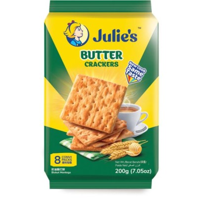 Julie's Butter Crackers 200g