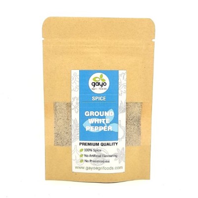 Gayo 100% Ground permaculture white pepper 50g
