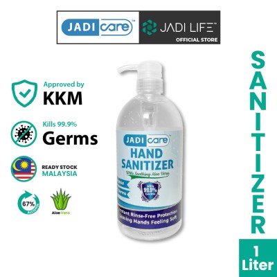 Jadi Care Antibacterial Hand Sanitizer 1 Liter - 67% Alcohol