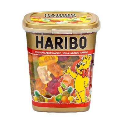 HARIBO Gold Bear Candy Tin Halal 120g (18 Units Per Outer)