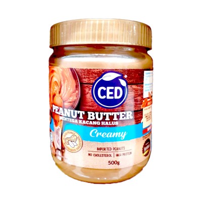 CED HIGH PROTEIN PEANUT BUTTER CREAMY 500gm