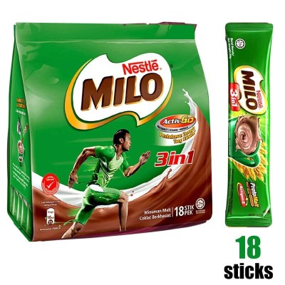 Nestle Milo 3in1 24 x (18x33g Stick Pouch)