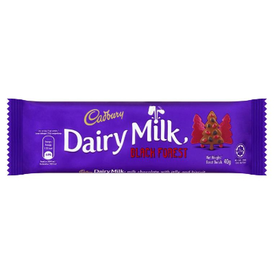 Cadbury Dairy Milk Black Forest 37g (24 Units Per Outer)