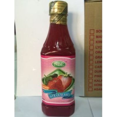 Concentrated Fruit Juice - Strawberry (12 Units Per Carton)