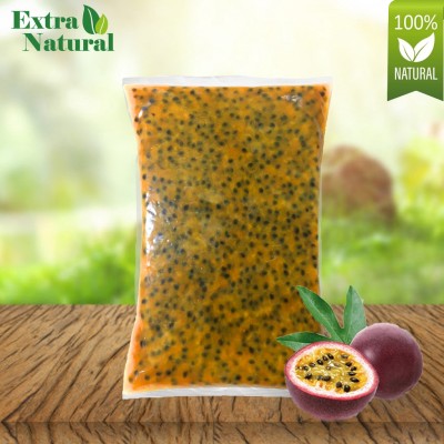 [Extra Natural] Frozen Passion Fruit Pulp with seed 20kg