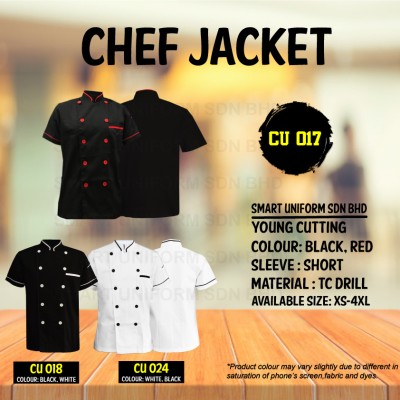 Chef Jacket CU 024 (SIZE : XS - 2XL)