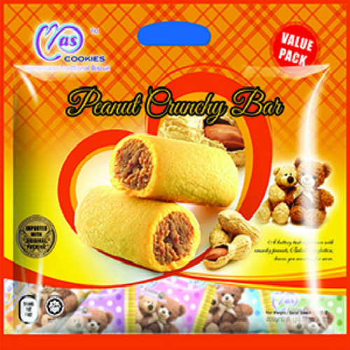 MAS 03 - Peanut Crunchy Bar (300 g Per Unit)