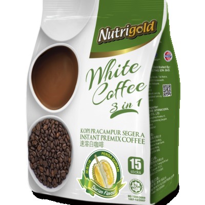 3in1 White Coffee Durian 15s (Carton) (24 Units Per Carton)