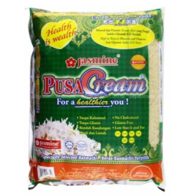Jasmine Rice PUSA CREAM BASMATHI Parboiled 5kg