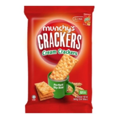 MUNCHY CREAM CRACKERS 300G [KLANG VALLEY ONLY]