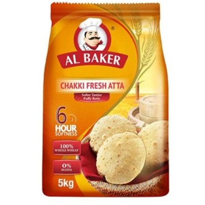 AlL Baker Tepung Chakki Fresh Atta 5kg