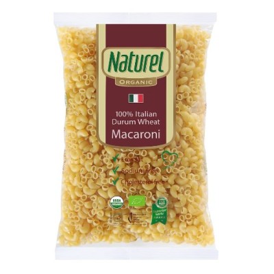 Naturel Organic Pasta MACARONI 500g