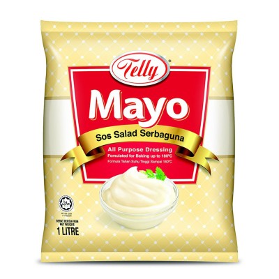 Telly MAYO All Purpose Dressing 1 litre [KLANG VALLEY ONLY]