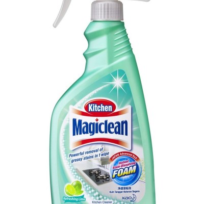 KAO MAGICLEAN KITCHEN CLEANER REFRESHING LIME 500ML