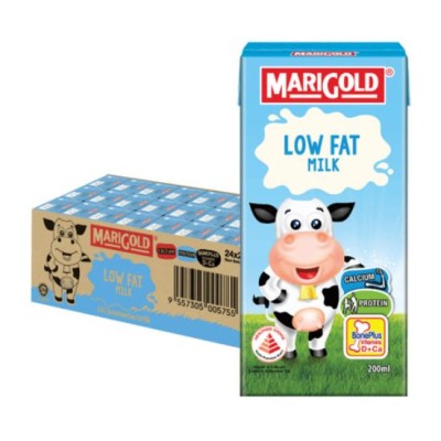Marigold UHT MILK LOW FAT 24 x 200ml*