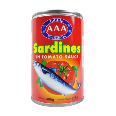 AAA Sardines in Tomato Sauce 400g
