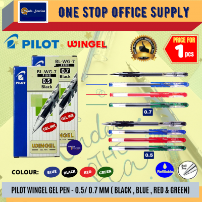 Pilot Wingel Pen 0.5 mm - ( Green Colour )
