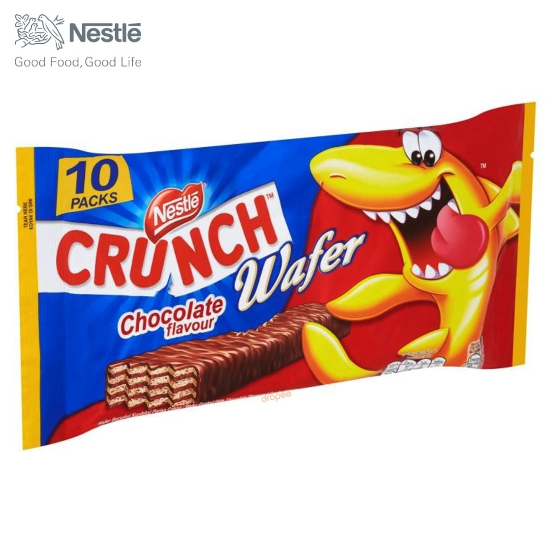Nestle Crunch Wafer - Chocolate (10 Packs x 17g) (36 Units Per Carton)