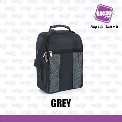 Bag2u Golfer Sling Bag (Grey) DB7306 (1000 Grams Per Unit)