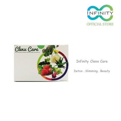 Infinity Clenx Care 15s (Fiber, Detox, Psyllium husk, Tremella, Lotus Leaf, Red beet, Aloe Vera, Hoodia)