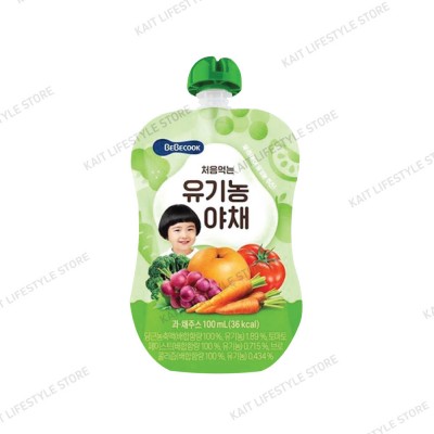 BEBECOOK Wise Mom Organic Juice [9 months] (100 ml) - Fruit Vegetable