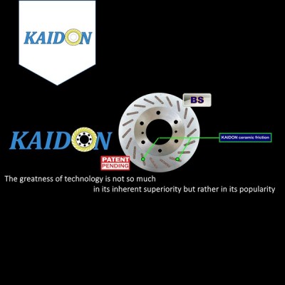 AUDI A7 disc brake rotor KAIDON (Rear) type "BS" spec