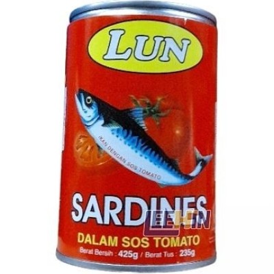 LUN SARDINE IN SAUCE TOMATO 400g