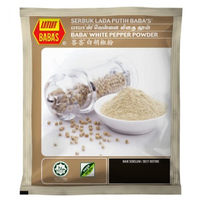 Babas White Pepper Powder 40g