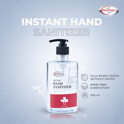 Biomedico Hand Sanitizer Gel (500ml)