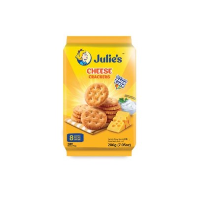 Julie's Cheese Crackers | 200g x 24