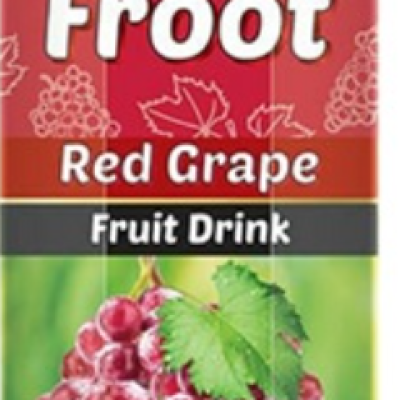 Popular Real Froot RED GRAPE JUICE 1 litre
