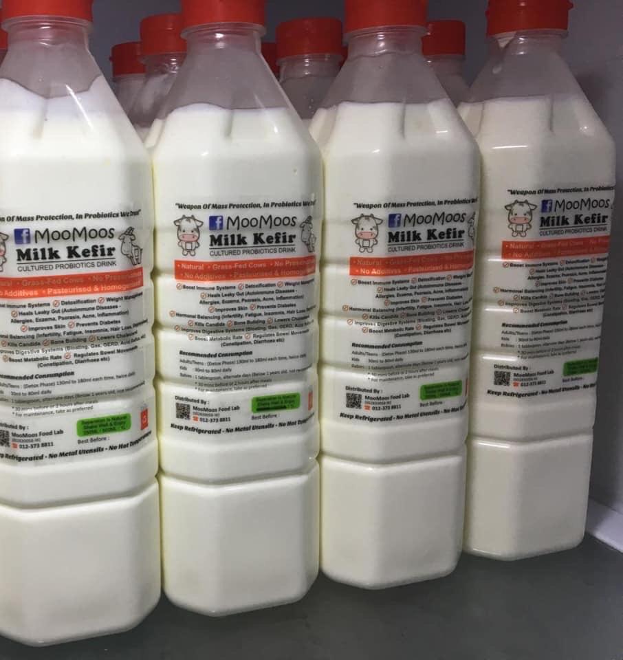 MooMoos Cow's Milk Kefir (1L Per Unit)