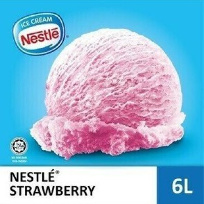 Nestle Strawberry Ice Cream 6L Tub