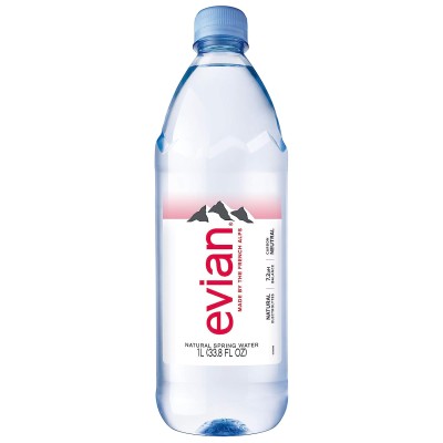 Evian Mineral water 1Liter [KLANG VALLEY ONLY]