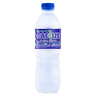 Cactus Mineral Water (12 in 1) 12 x 500 ml (12 Units Per Carton)