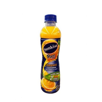 F&N Sunkist Pure Orange Juice Drink 380ml