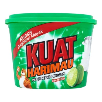 Kuat Harimau Dishwashing Paste Lime Zap Detergent 800g