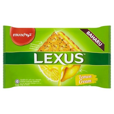 Munchy's LEXUS LEMON CREAM SANDWICH 190 g