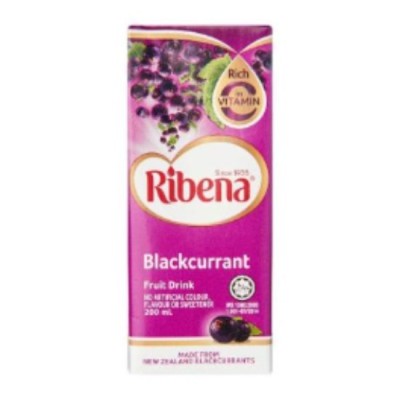 Ribena Blackcurrant Drink 200 ml [KLANG VALLEY ONLY]