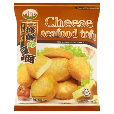 Figo Cheese Seafood Tofu 500g [KLANG VALLEY ONLY]