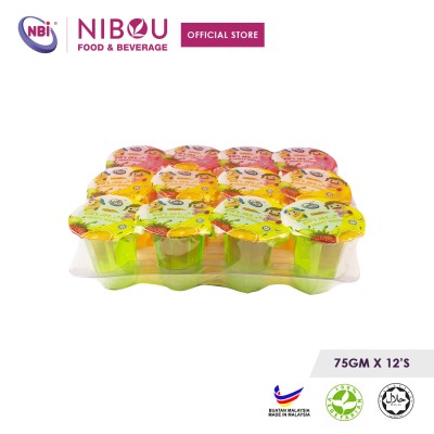 Nibou (NBI) KIDS JOY Drinking Jelly (75gm x 12's x 12)