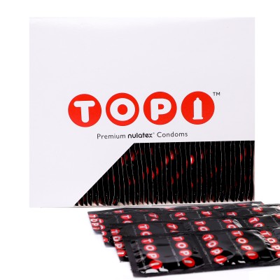 Nulatex TOPI Studded Condoms in Bulk Pack (144pcs)